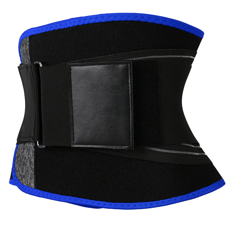 Blue Waist Trimmer with Loop Slide Buckle MHW100116BL