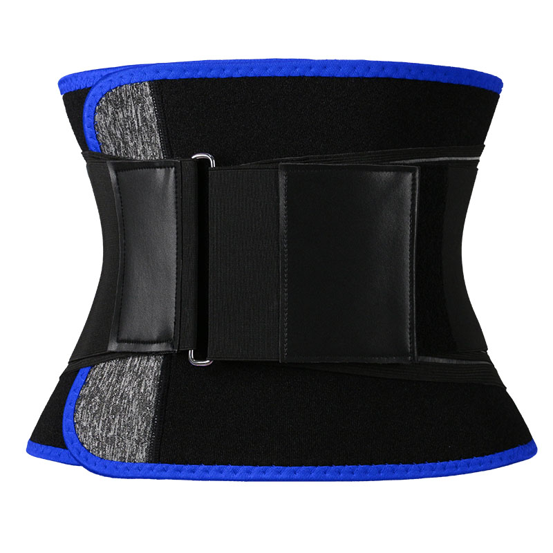 Blue Waist Trimmer with Loop Slide Buckle MHW100116BL