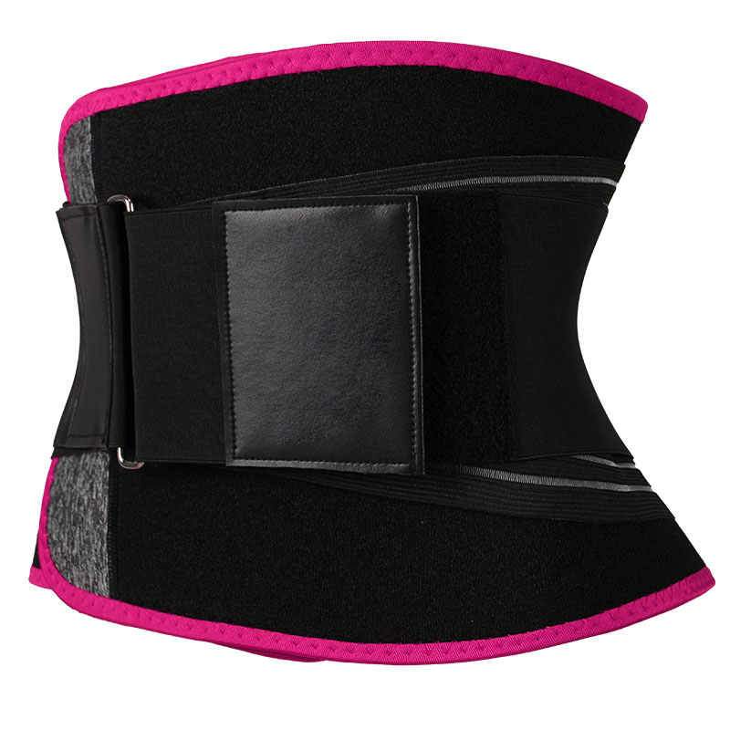 Pink Waist Trimmer with Loop Slide Buckle MHW100116P
