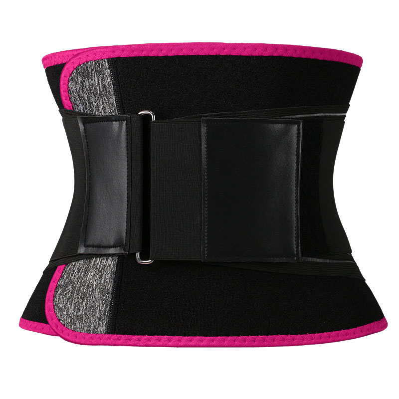 Pink Waist Trimmer with Loop Slide Buckle MHW100116P