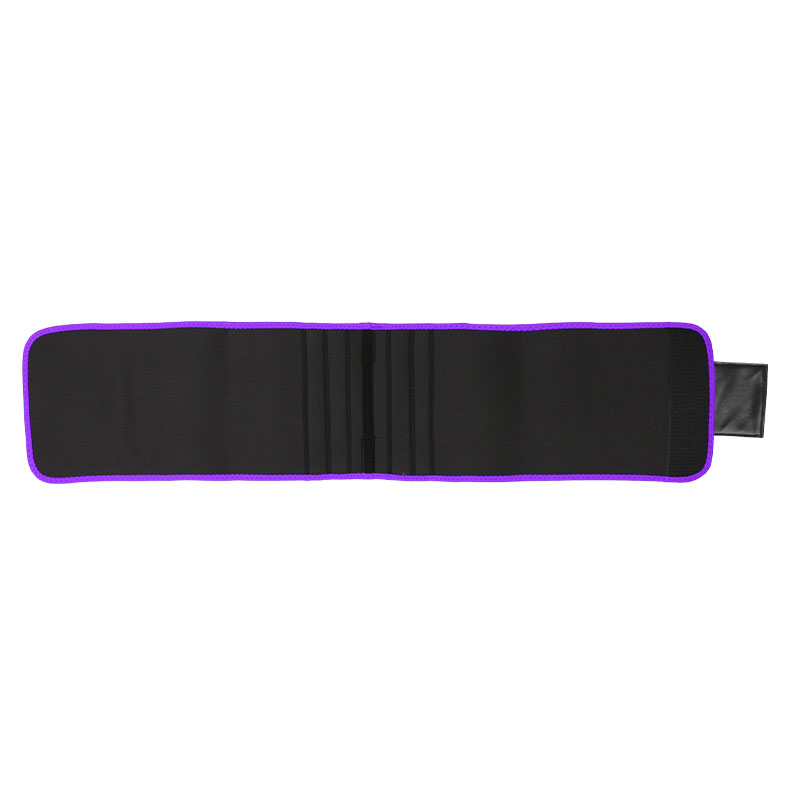 Purple Waist Trimmer with Loop Slide Buckle MHW100116PU