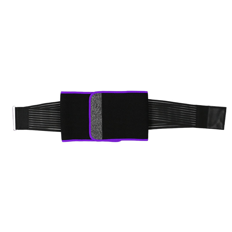 Purple Waist Trimmer with Loop Slide Buckle MHW100116PU