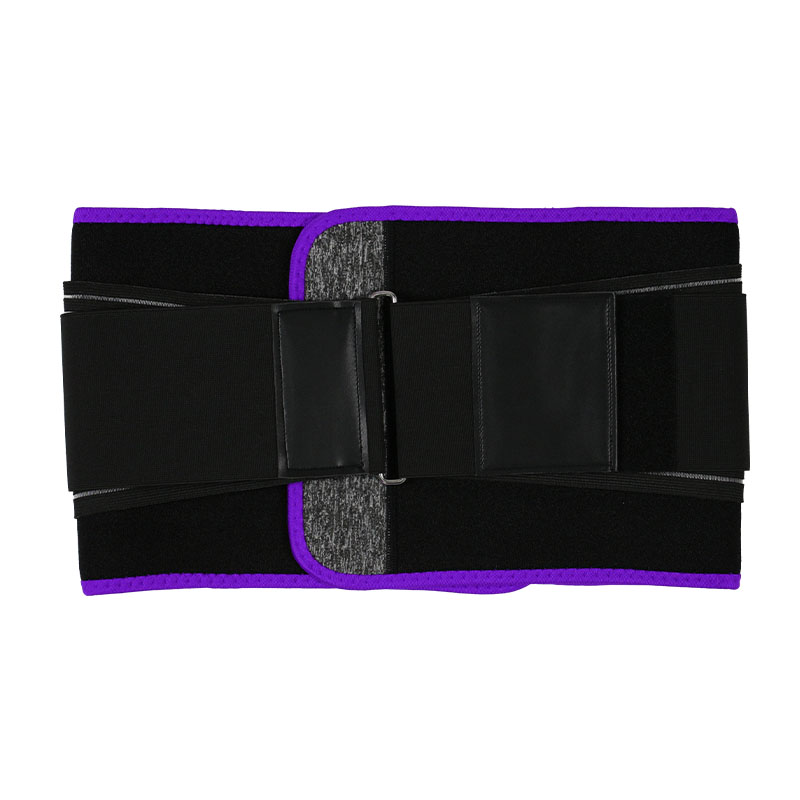 Purple Waist Trimmer with Loop Slide Buckle MHW100116PU