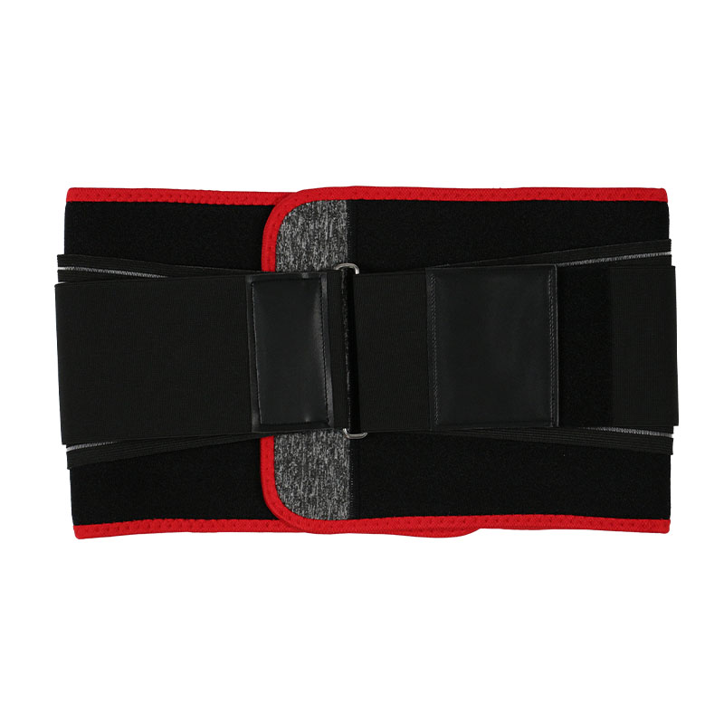 	Red Waist Trimmer with Loop Slide Buckle MHW100116R
