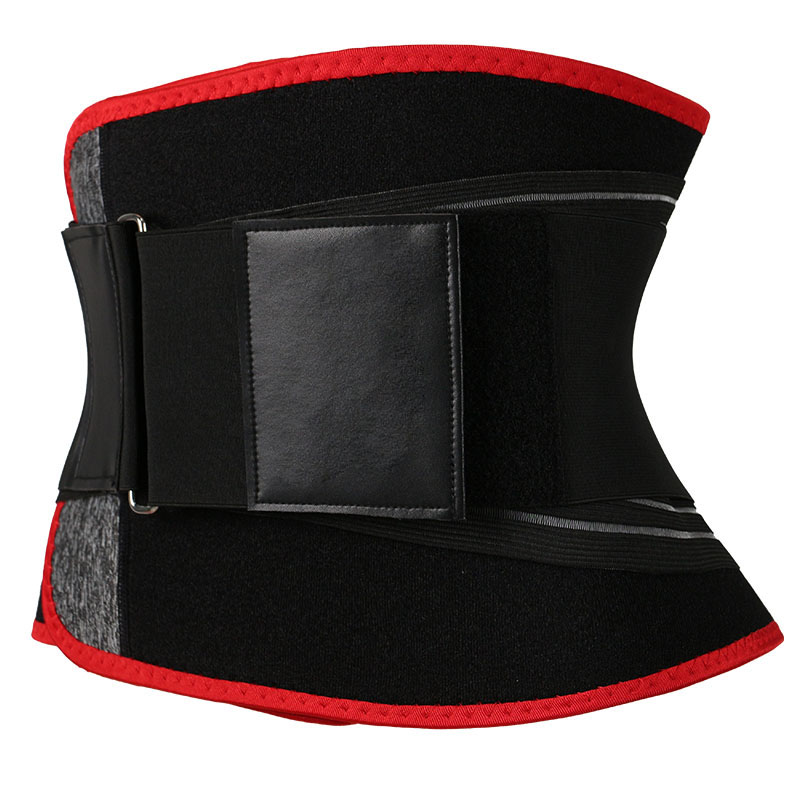 	Red Waist Trimmer with Loop Slide Buckle MHW100116R