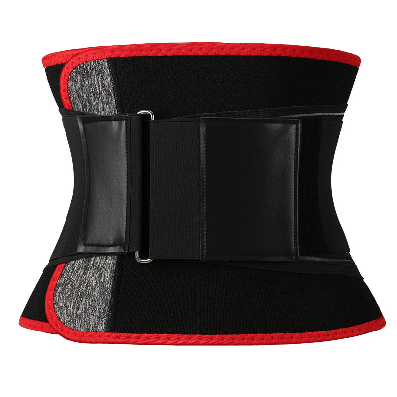 	Red Waist Trimmer with Loop Slide Buckle MHW100116R