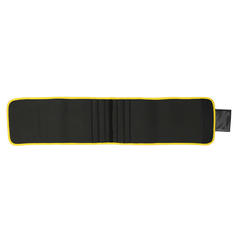 Yellow Waist Trimmer with Loop Slide Buckle MHW100116Y