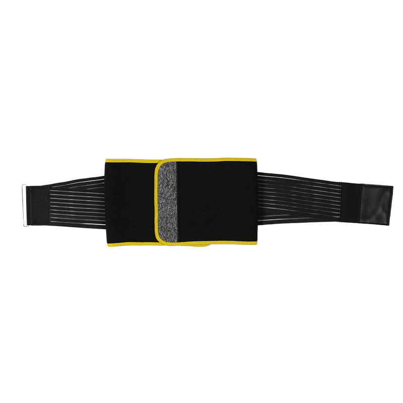 Yellow Waist Trimmer with Loop Slide Buckle MHW100116Y