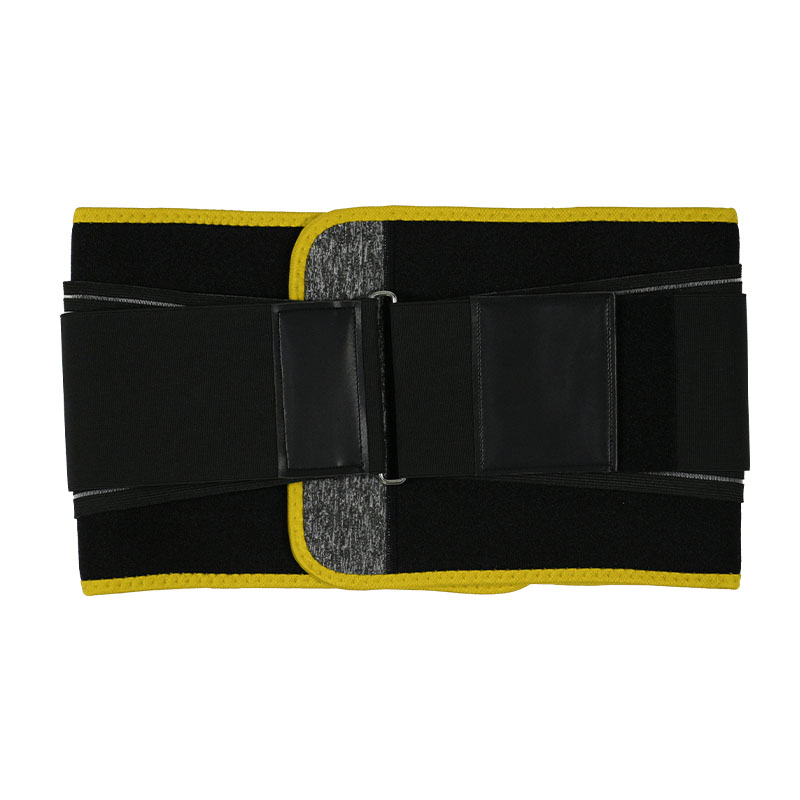 Yellow Waist Trimmer with Loop Slide Buckle MHW100116Y