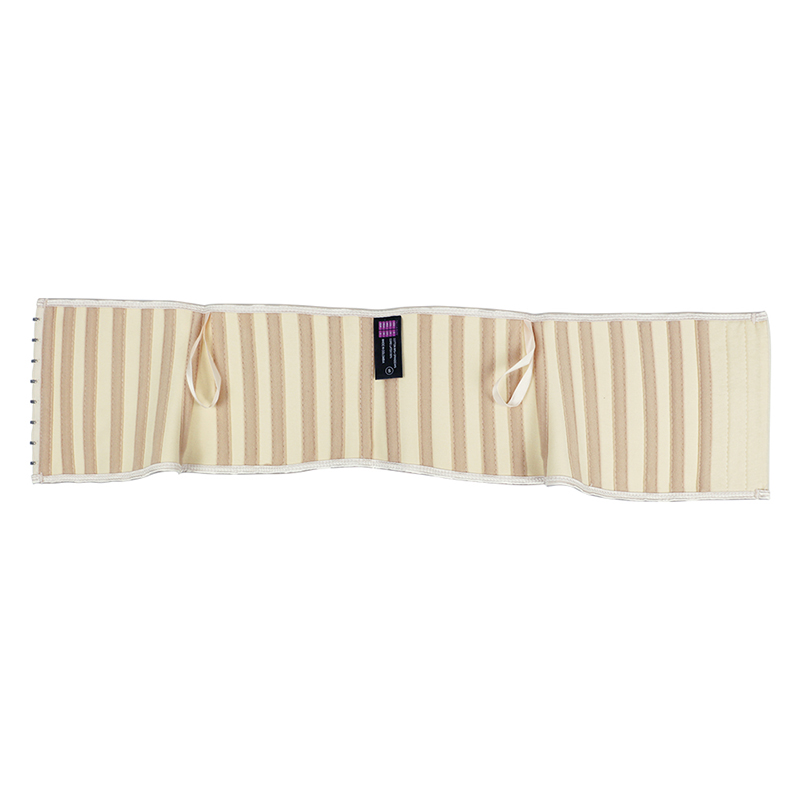 Nude 7 Inches 25 Steel Bone Smooth Latex Waist Trainer MH1943N