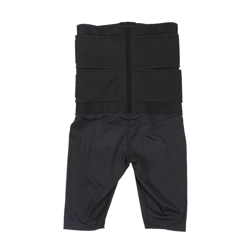 	9-steel bone Neoprene double belt five-point jumpsuit bodyshaper MHW100133B