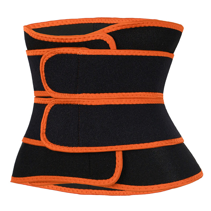Orange Neoprene Double Belt MHW100127O