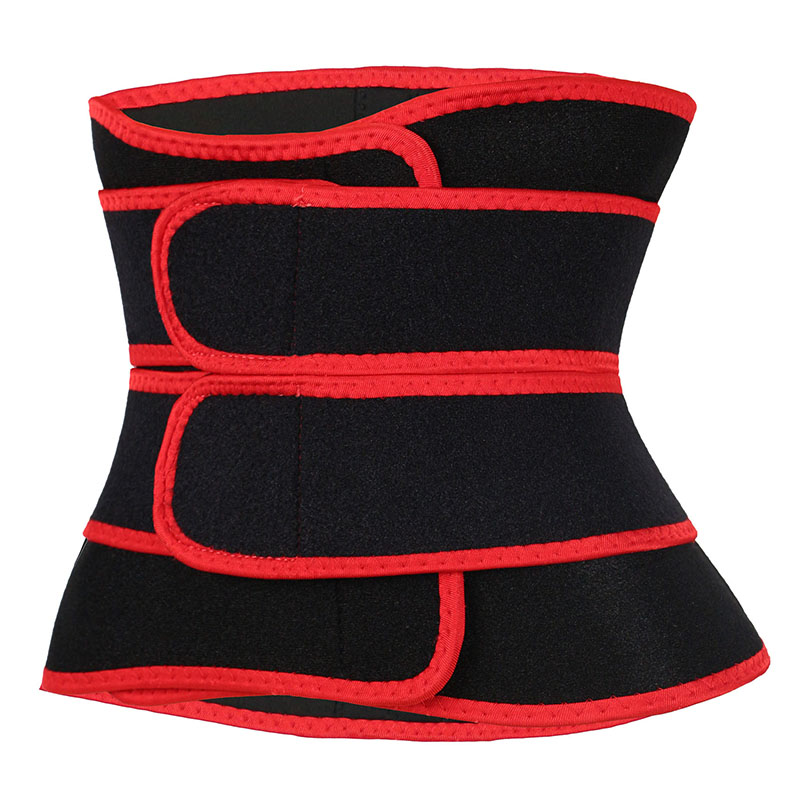 Red Neoprene Double Belt MHW100127R