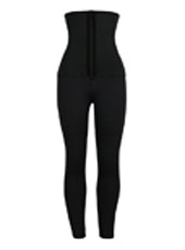 Neoprene classical waist trainer jumpsuit pants MHW100147B