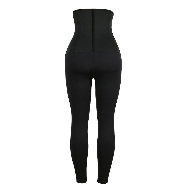 Neoprene classical waist trainer jumpsuit pants MHW100147B