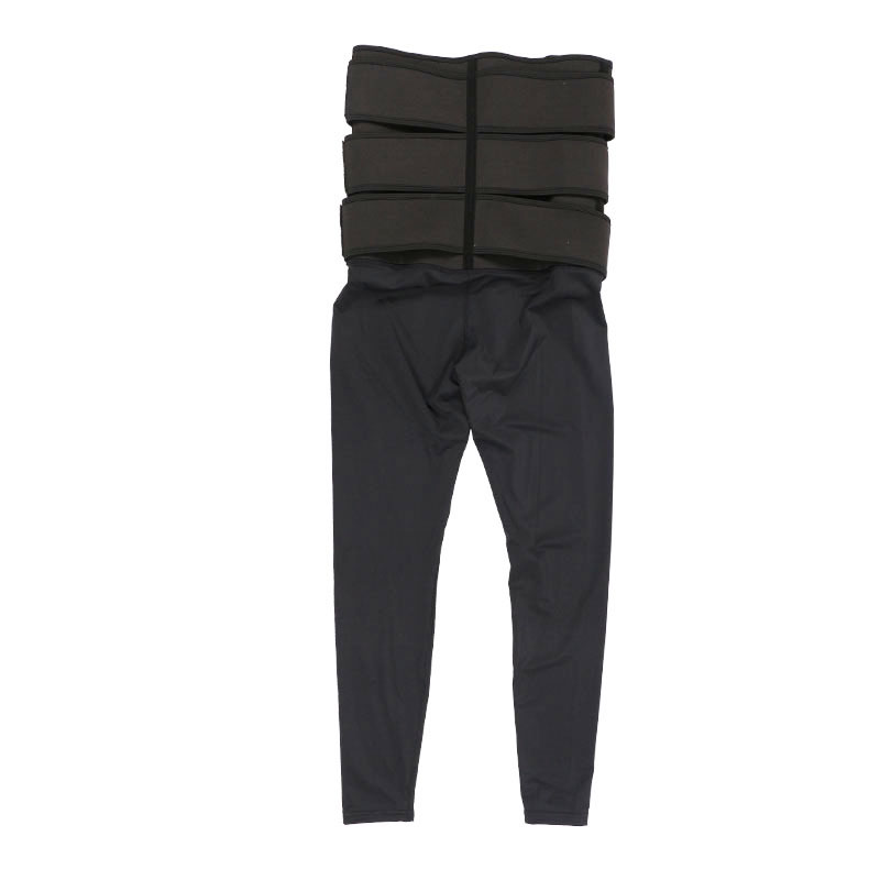 Neoprene Three belt waist trainer jumpsuit