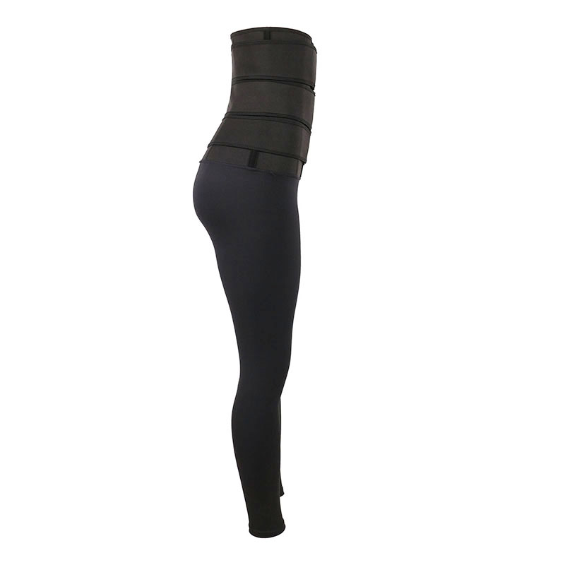 Neoprene Three belt waist trainer jumpsuit