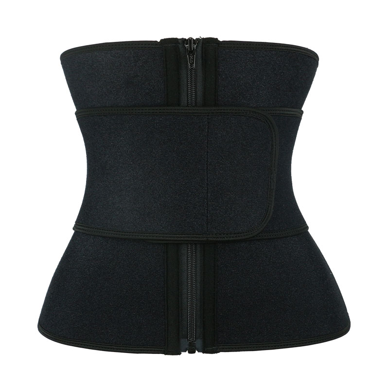 5 Steel Bones Neoprene OK Fabric Single Belt Waist Trainer MHW100041B