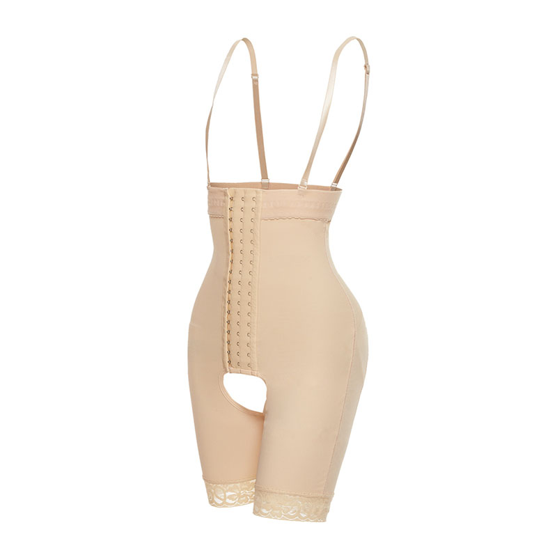 Nude Adjustable Hooks One-piece Belly-lifting Shapewear