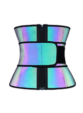 Laser discoloration Latex Single Belt Waist Trainer MH1698C