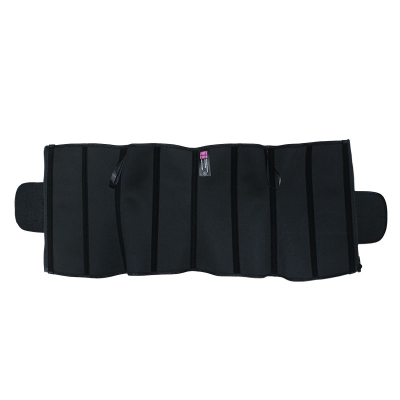 Laser discoloration Double Belt Latex With Zipper MHW1698C