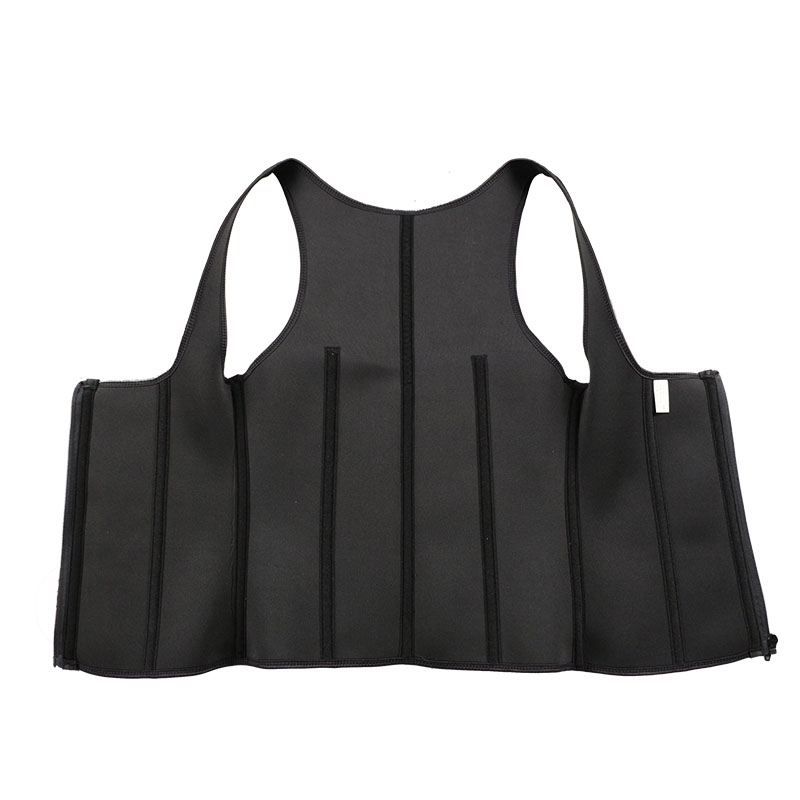 Black Vest Three Belts MHW100194B