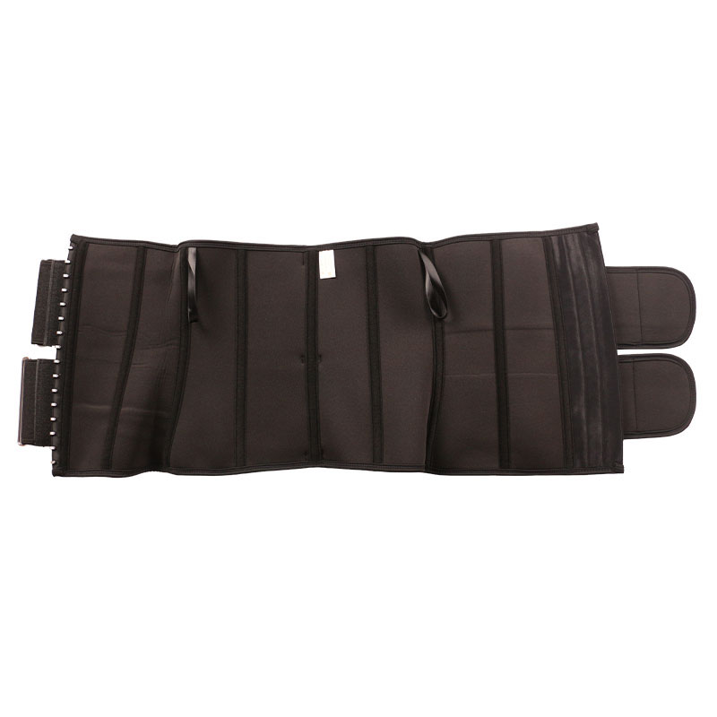 9 steel bones two detachable square buckle and pulley