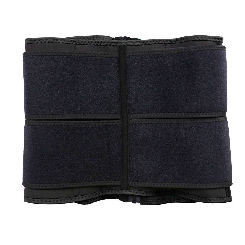OK Fabric Double Straps Zipper Neoprene Waist Trainer MHW100159B
