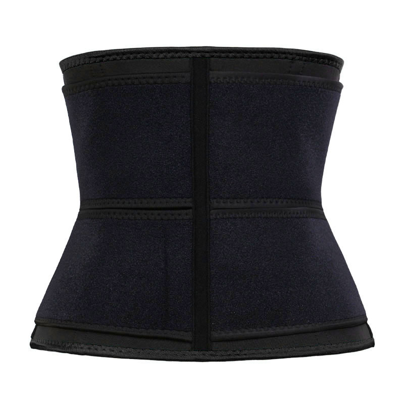 OK Fabric Double Straps Zipper Neoprene Waist Trainer MHW100159B