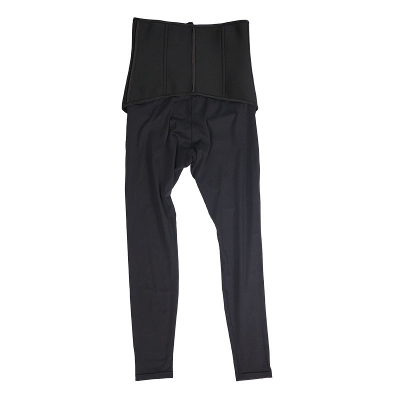 longer front shorter back waist trainer legging pants MHW100198B