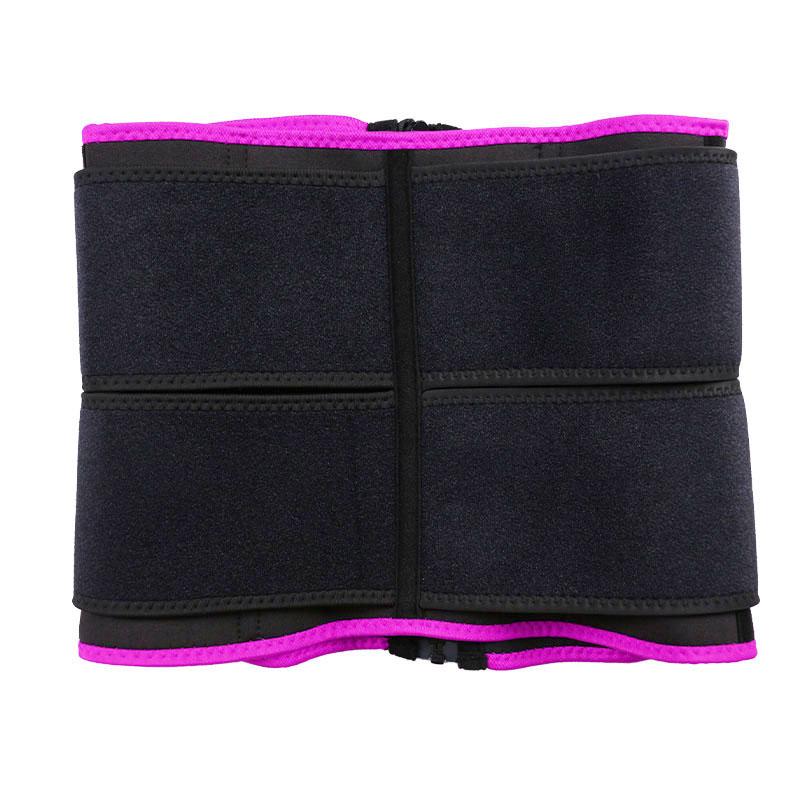 OK Fabric Double Straps Zipper Neoprene Waist Trainer MHW100159P