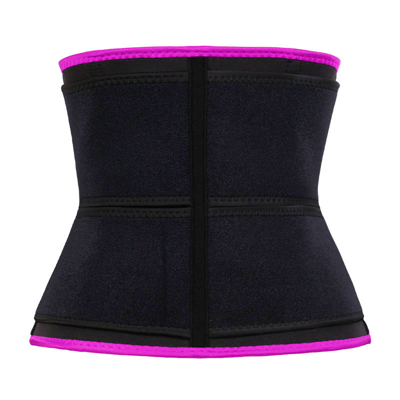 OK Fabric Double Straps Zipper Neoprene Waist Trainer MHW100159P