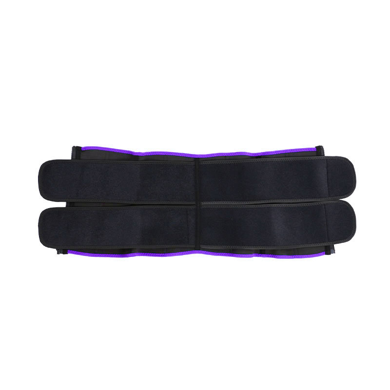 OK Fabric Double Straps Zipper Neoprene Waist Trainer MHW100159PU