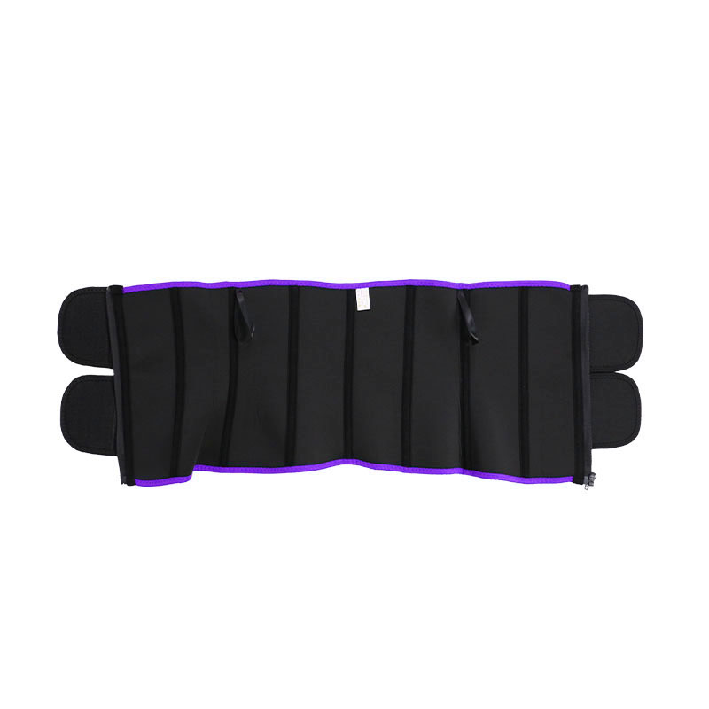 OK Fabric Double Straps Zipper Neoprene Waist Trainer MHW100159PU