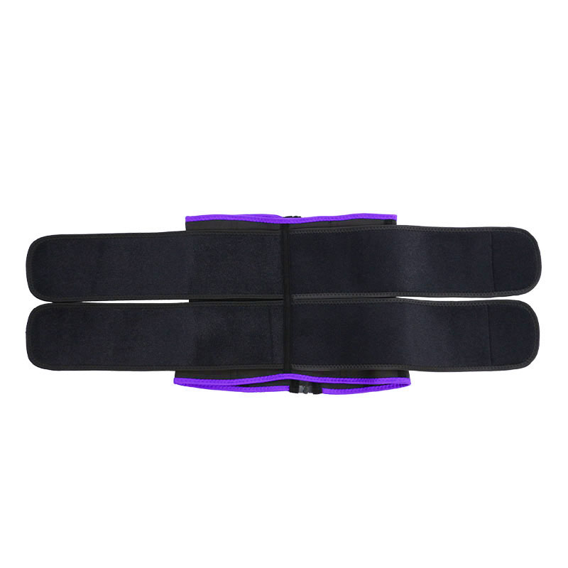 OK Fabric Double Straps Zipper Neoprene Waist Trainer MHW100159PU