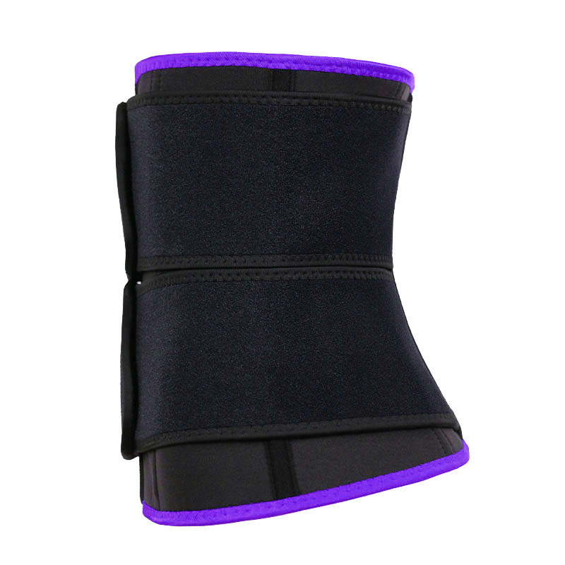 OK Fabric Double Straps Zipper Neoprene Waist Trainer MHW100159PU