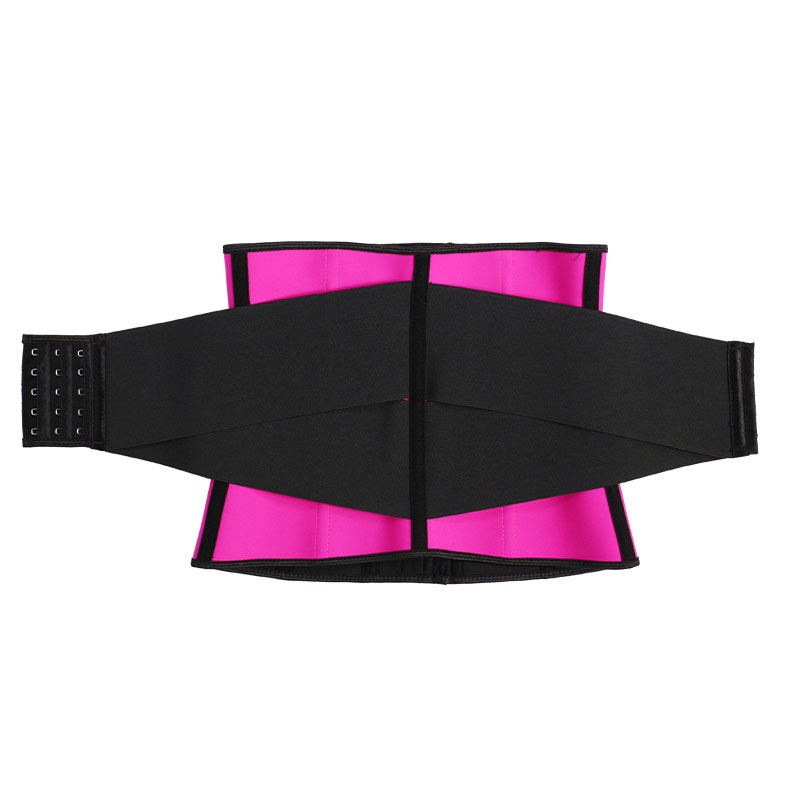 11.5 Inch 9 Steel Bones Three-layers Latex  Double-breasted Elastic Belt with Hooks MHW100153P