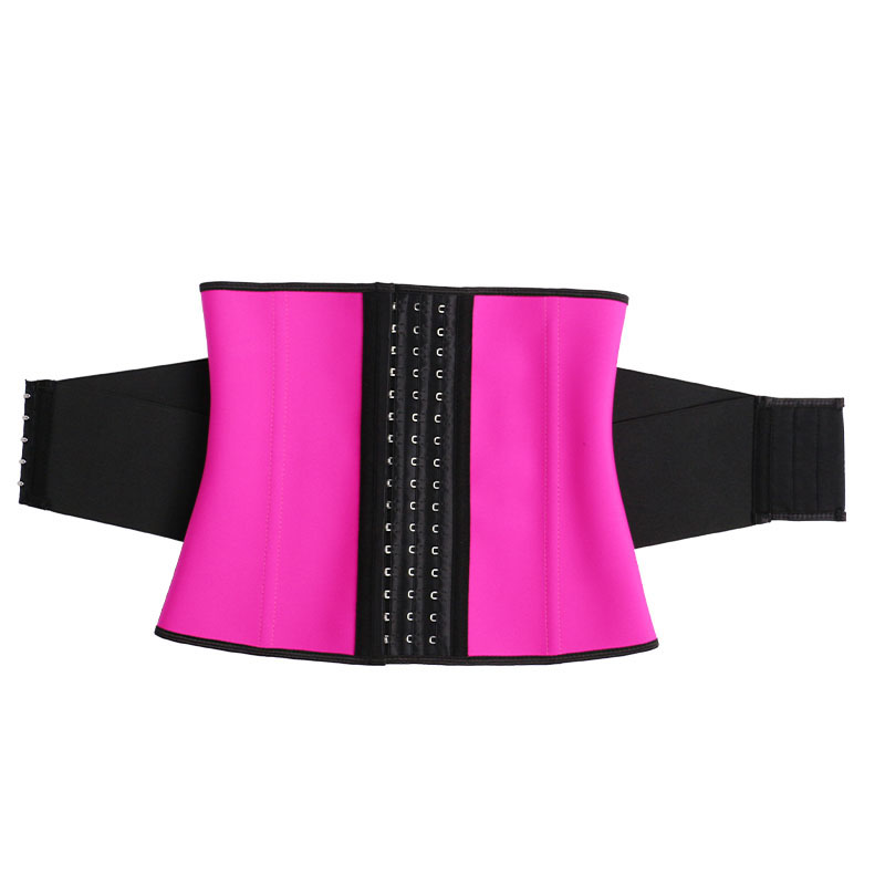 11.5 Inch 9 Steel Bones Three-layers Latex  Double-breasted Elastic Belt with Hooks MHW100153P