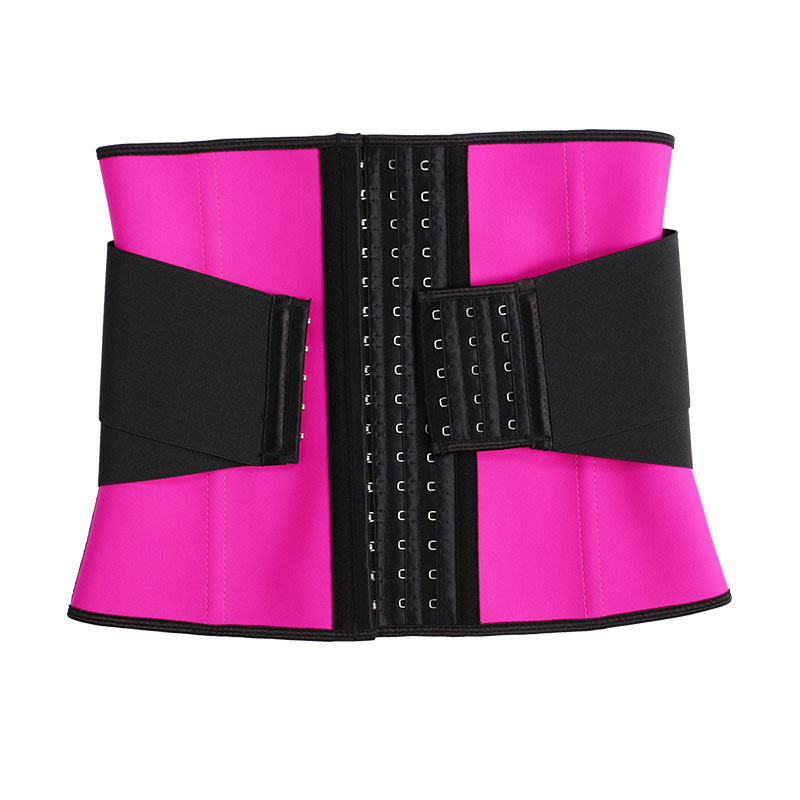 11.5 Inch 9 Steel Bones Three-layers Latex  Double-breasted Elastic Belt with Hooks MHW100153P