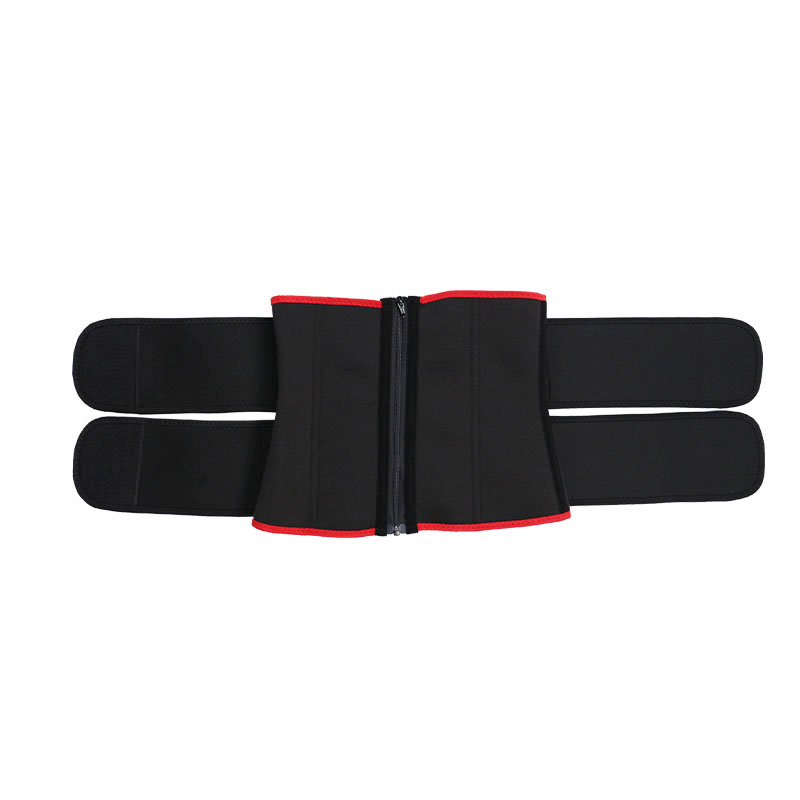 OK Fabric Double Straps Zipper Neoprene Waist Trainer MHW100159R