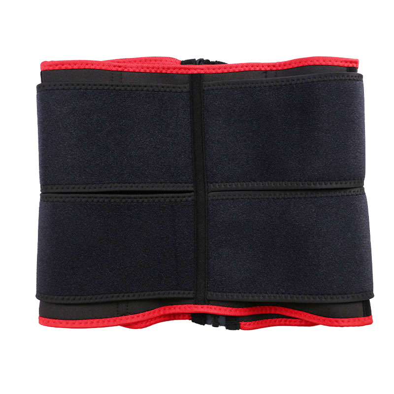 OK Fabric Double Straps Zipper Neoprene Waist Trainer MHW100159R