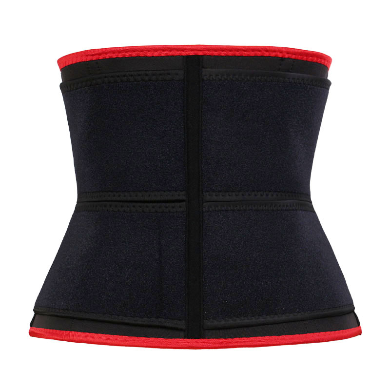 OK Fabric Double Straps Zipper Neoprene Waist Trainer MHW100159R