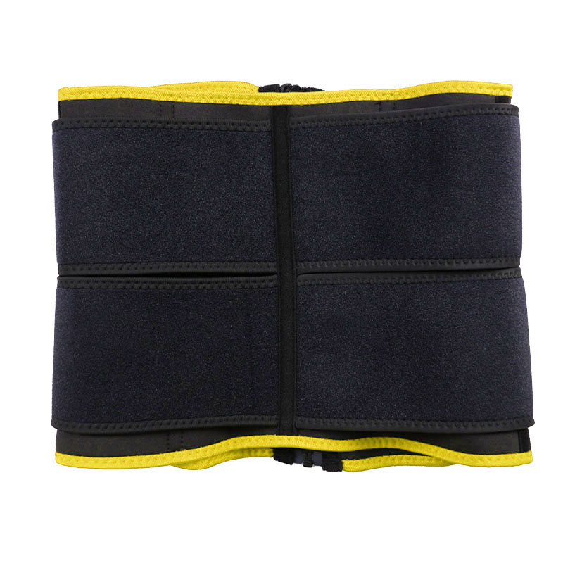 OK Fabric Double Straps Zipper Neoprene Waist Trainer MHW100159Y