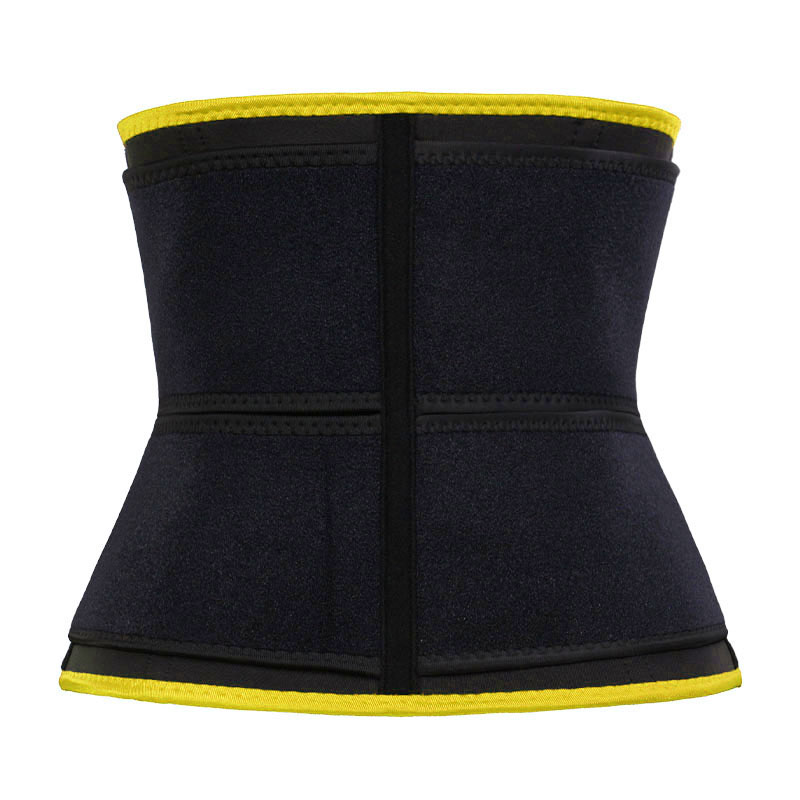 OK Fabric Double Straps Zipper Neoprene Waist Trainer MHW100159Y