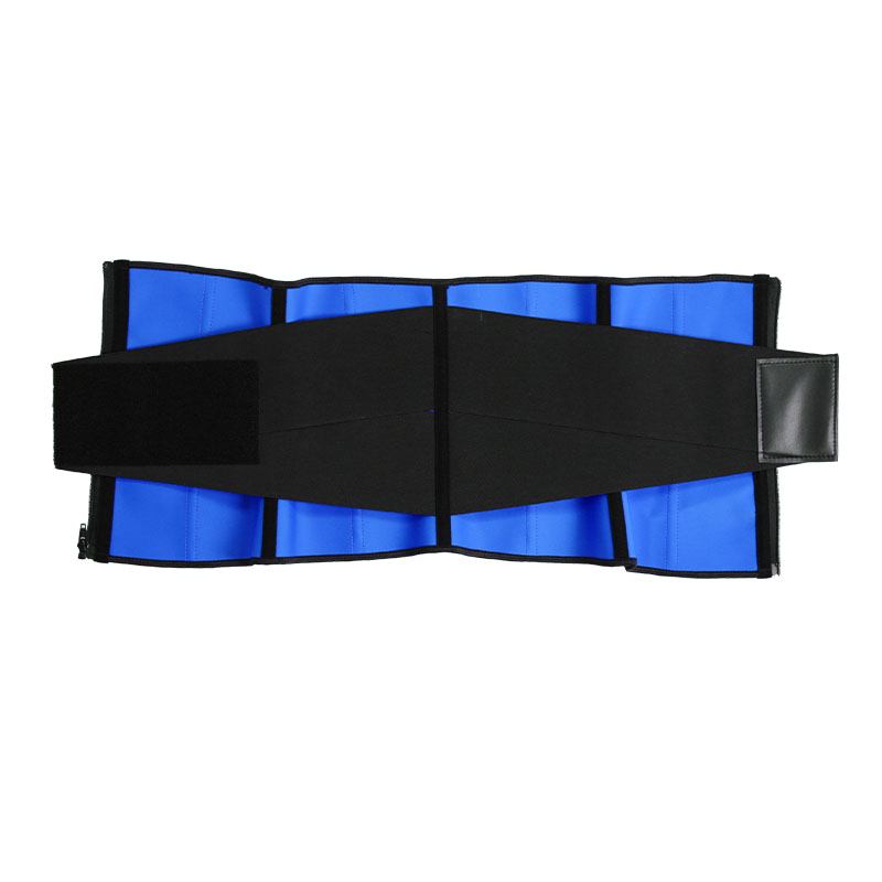 11.5 Inch 9 Steel Bones Three-layers Latex Velcro Stretch MHW100154BL