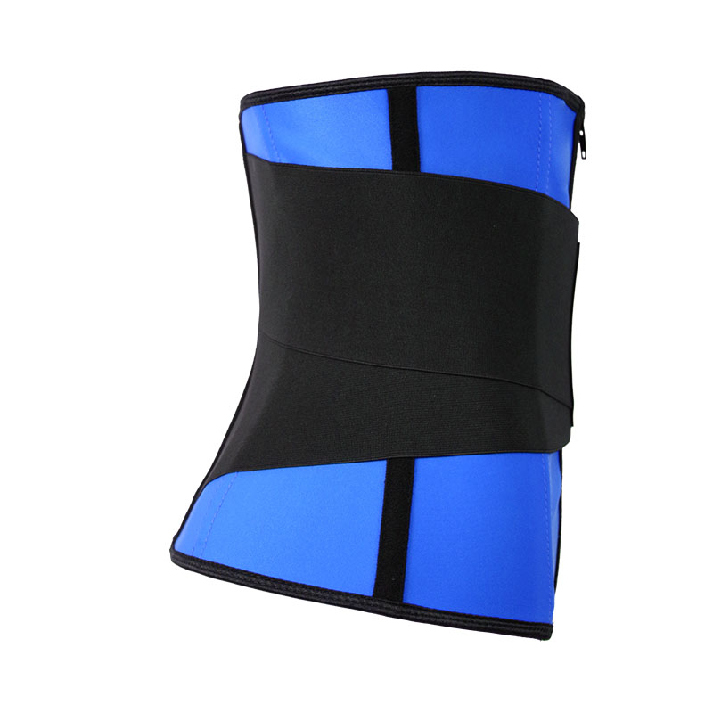 11.5 Inch 9 Steel Bones Three-layers Latex Velcro Stretch MHW100154BL