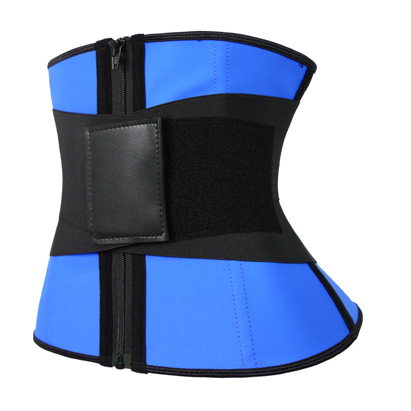 11.5 Inch 9 Steel Bones Three-layers Latex Velcro Stretch MHW100154BL