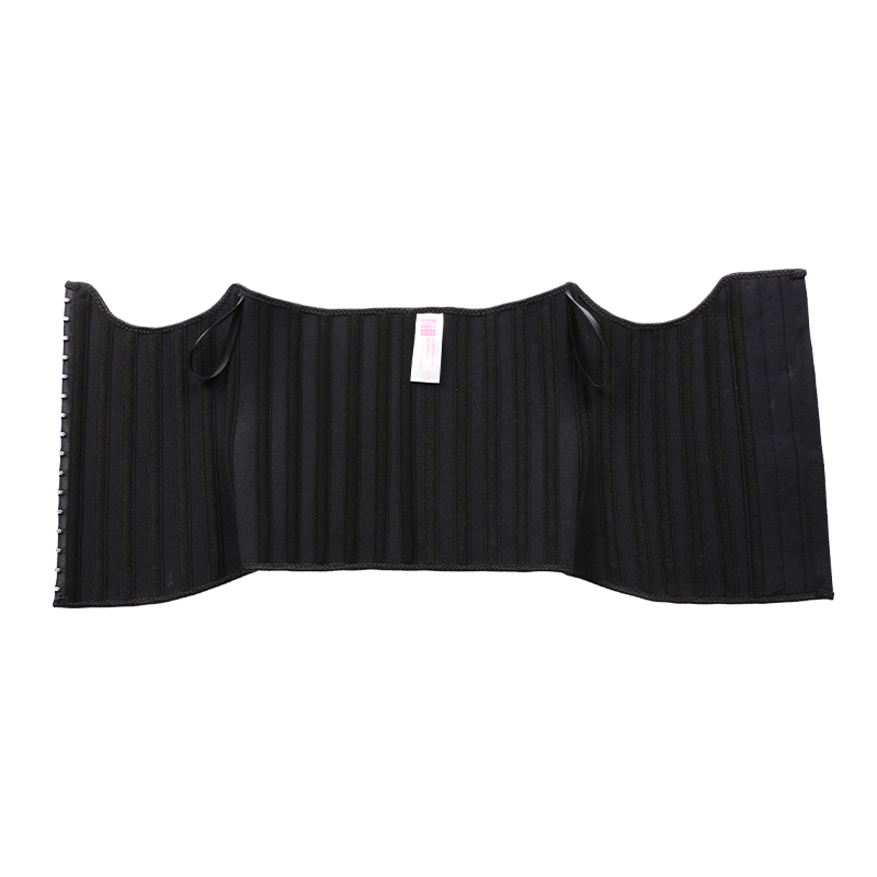 New Design Long Front Short Back 25 Steel Bones Waist Trainer MHW100204B