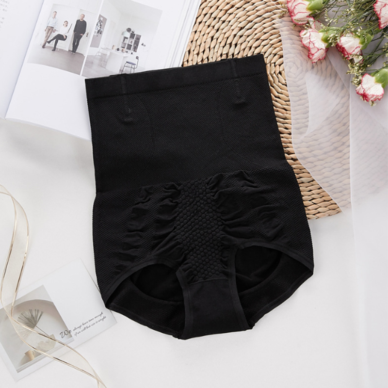 Black Hip-lifting Fat Burning Pants MHW100250B