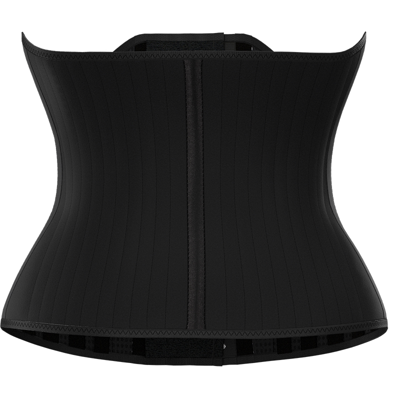 Front 11.5inches Behind 9inches 25 steel bones Tourmaline curve waist trainer MHW100208B